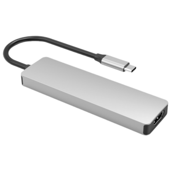 Адаптер Hub Proove Iron Link Серебряный USB Type-C photo 2