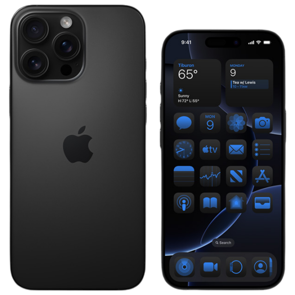 Apple iPhone 16 Pro 512 GB Black Titanium  6.3" | 48 MP | 8 GB | Dual SIM photo 2