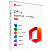 Suită de programe Microsoft Office Home and Business 2024 X86/X64 Card 1 PC, Card, Nelimitată