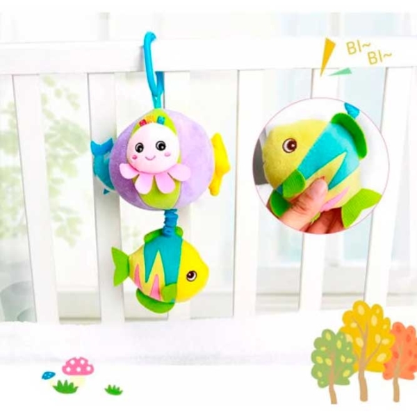 Игрушка для колясок и кроваток Hoogar Animals HG01040086 Разноцветный 0+ photo 5