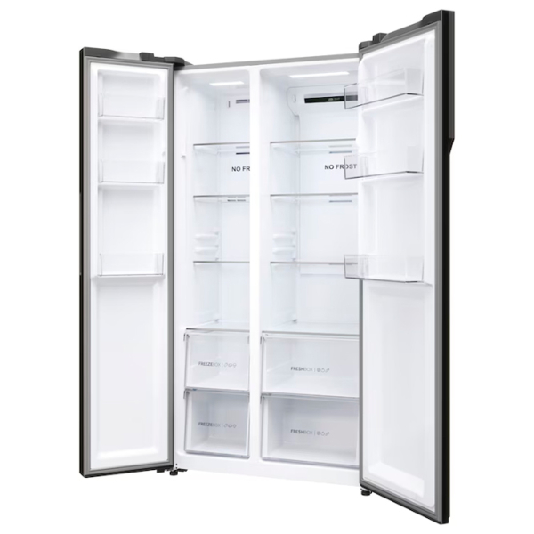 Frigider Haier HSR5918DNMP Inox 337l / No Frost, 191l / No Frost, D photo 5