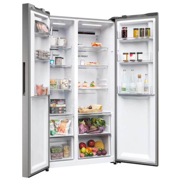 Frigider Haier HSR5918DNMP Inox 337l / No Frost, 191l / No Frost, D photo 8