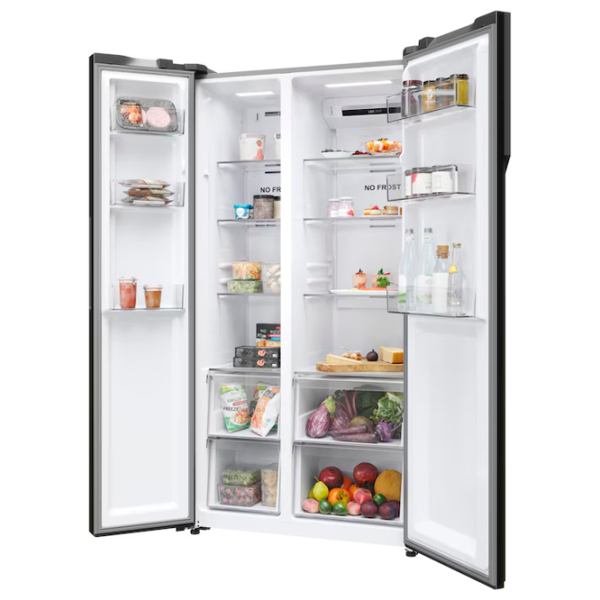 Frigider Haier HSR5918DNMP Inox 337l / No Frost, 191l / No Frost, D photo 12