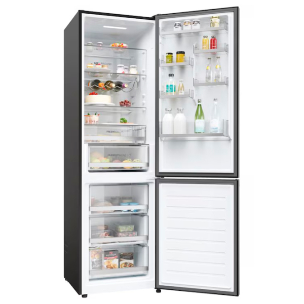 Frigider Haier HDW3620DNPD Graphite 258l / No Frost, 119l / Manual, D photo 7