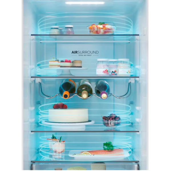 Frigider Haier HDW3620DNPD Graphite 258l / No Frost, 119l / Manual, D photo 11