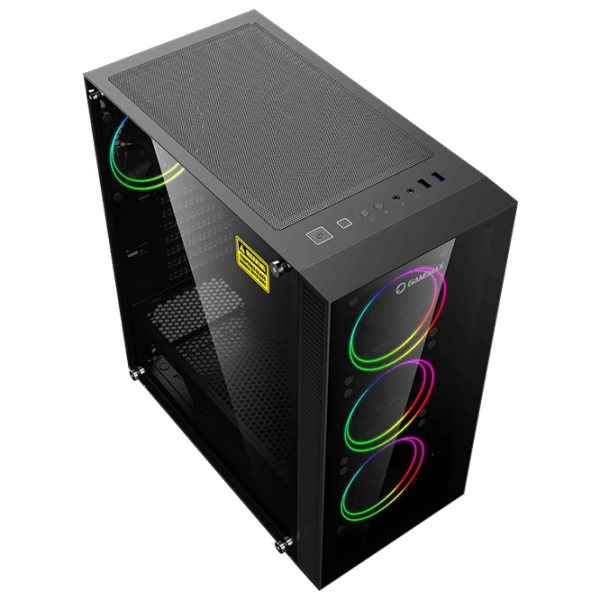 Игровой компьютер Navigator 00597 Черный Intel Core i5 12400F 16 ГБ 500 ГБ 1 ТB GeForce RTX 3050 8 ГБ photo 2