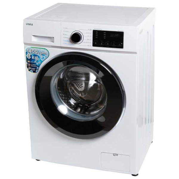 Mașină de spălat Vivax WFL-140812CI White 8 kg, 1400 rpm, A photo 2