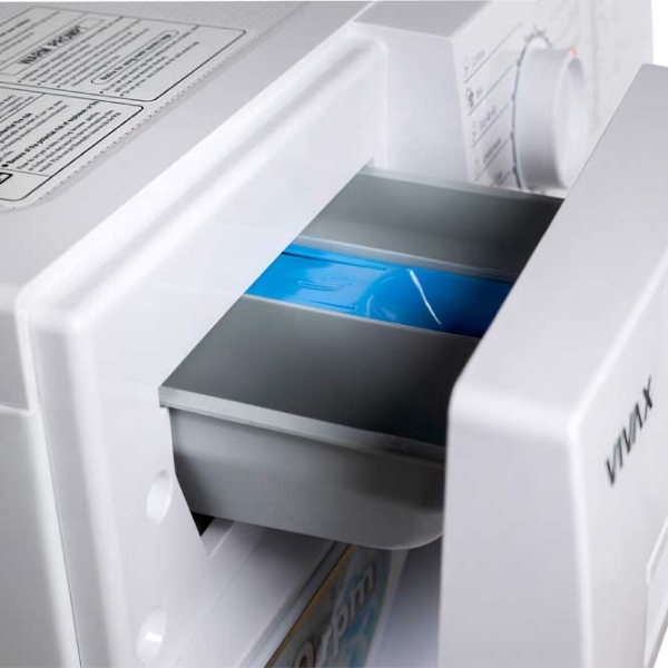 Mașină de spălat Vivax WFL-100616CS White 6 kg, 1000 rpm, E photo 5