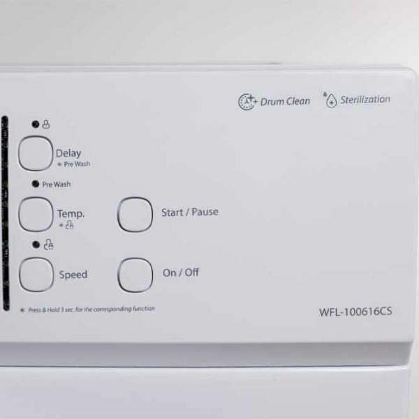Mașină de spălat Vivax WFL-100616CS White 6 kg, 1000 rpm, E photo 8