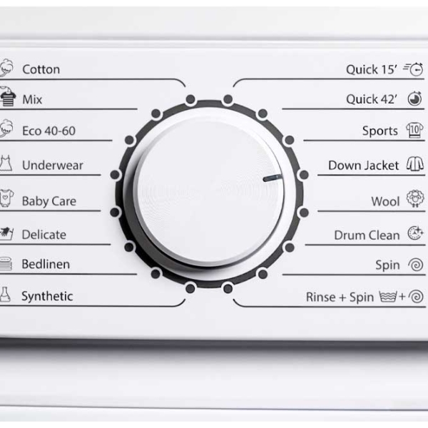 Mașină de spălat Vivax WFL-100616CDS White 6 kg, 1000 rpm, E photo 5