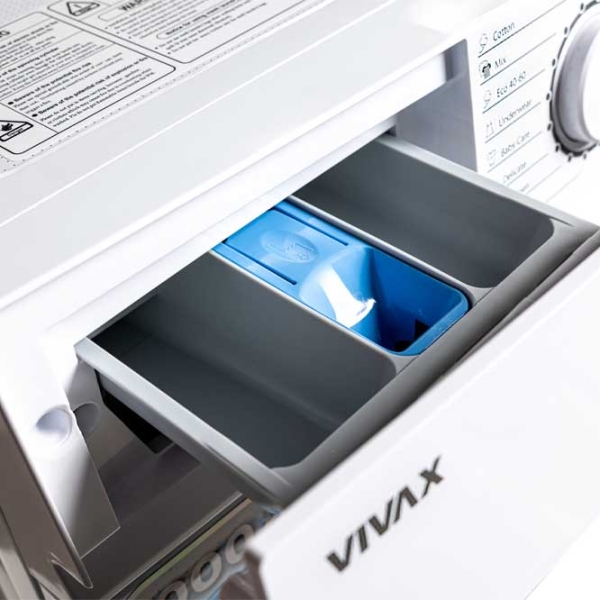 Mașină de spălat Vivax WFL-100616CDS White 6 kg, 1000 rpm, E photo 6