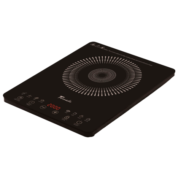 Plită încorporabilă cu inducție Tornado TRXD-SL43IND Black Vitroceramică, 2000 W photo 1