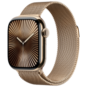 Умные часы Apple Watch Series 10 Золото 1.96" | 46 мм | Титан/Нержавеющая сталь
| MC7T4