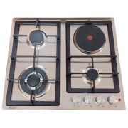 Plită încorporabilă pe gaz Tornado TEXTUR6045 COMBI Inox