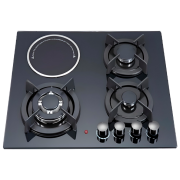 Plită încorporabilă combinată Backer HMB-603G1RAD Black