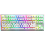 Tastatură Hator Gravity X TKL White Gaming, Cu fir