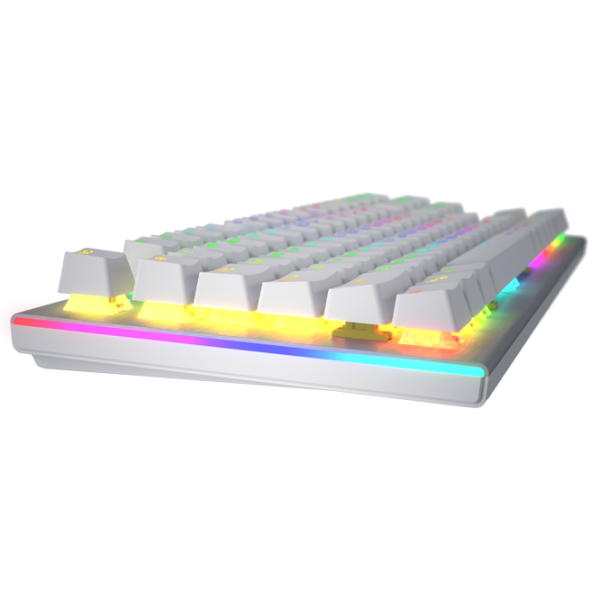 Tastatură Hator Gravity X TKL White Gaming, Cu fir photo 6