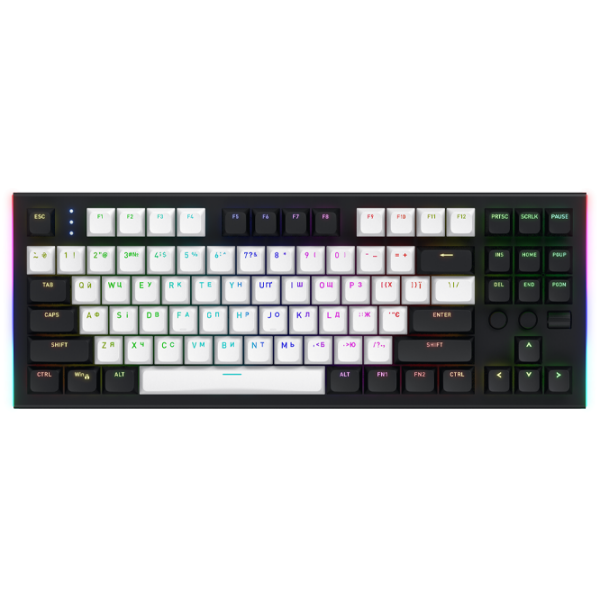 Tastatură Hator Gravity TKL Black Gaming, Cu fir photo 1