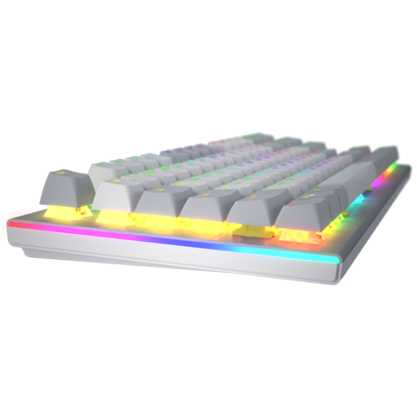 Tastatură Hator Gravity TKL White Gaming, Cu fir photo 4