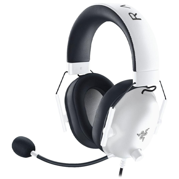 Căști Razer BlackShark V2 X White Cu fir / Gaming / Over the ear photo 1