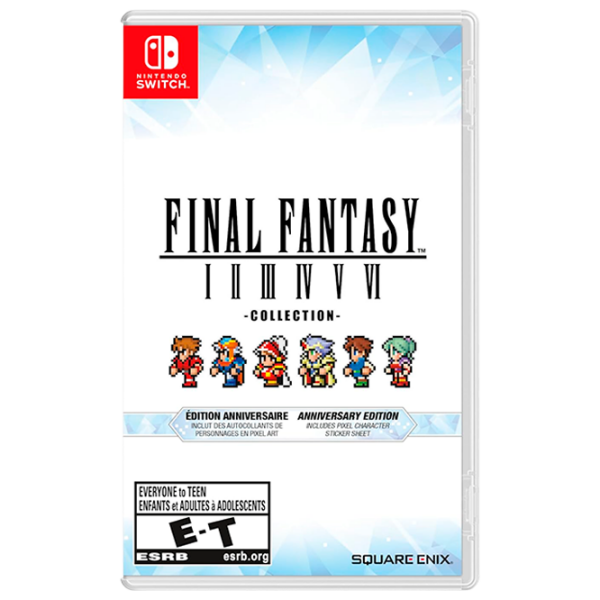 Final Fantasy I-VI Anniversary Edition Nintendo Switch RPG / 7+ photo 1