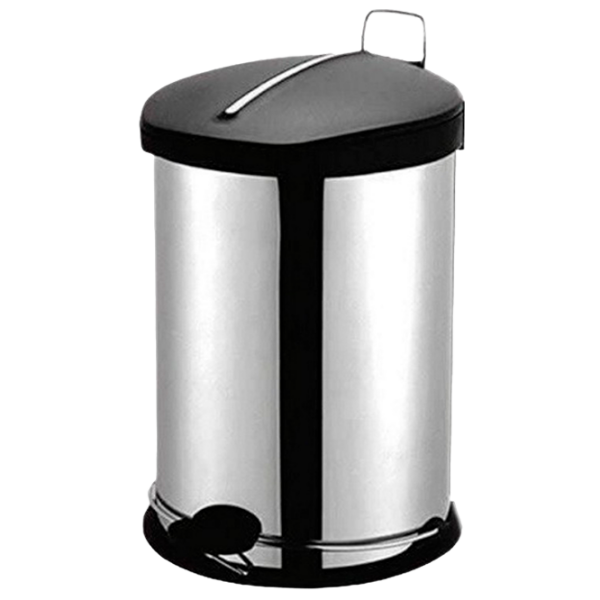 Coș de gunoi Artex 21.35.53 Silver Oțel, 12 l photo 1