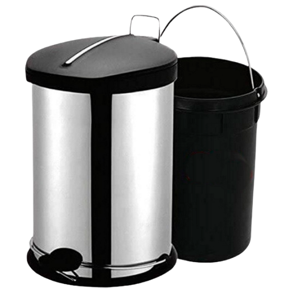 Coș de gunoi Artex 21.35.53 Silver Oțel, 12 l photo 2