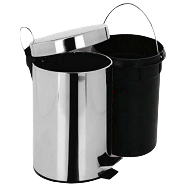 Coș de gunoi Artex 21.35.12 Silver Oțel, 12 l photo 2