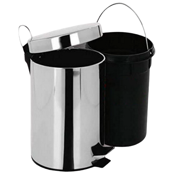Coș de gunoi Artex 21.35.12 Silver Oțel, 12 l photo 2
