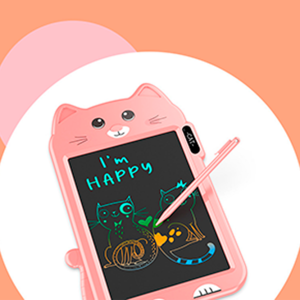 Графический планшет Helmet Kids Color Drawing Painting Cat Зеленый Для детей, 3+ photo 3
