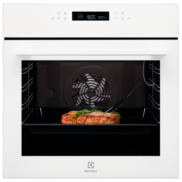 Cuptor încorporabil Electrolux EOE7C31V White A+, 72 l photo 1
