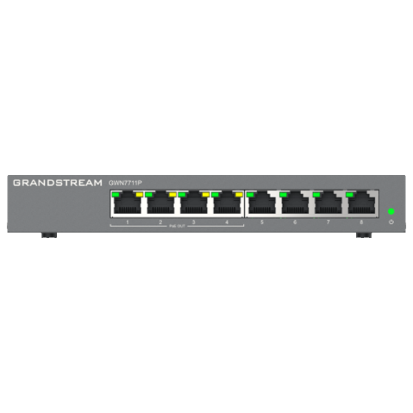 Switch Grandstream GWN7711P Black  photo 2
