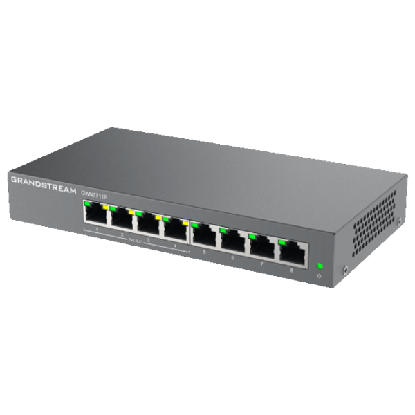 Switch Grandstream GWN7711P Black  photo 3