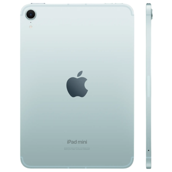 Tabletă Apple iPad mini 2024 8.3" 5G Blue 8 GB |
128 GB | 12 MP | MXPP3NF/A photo 2
