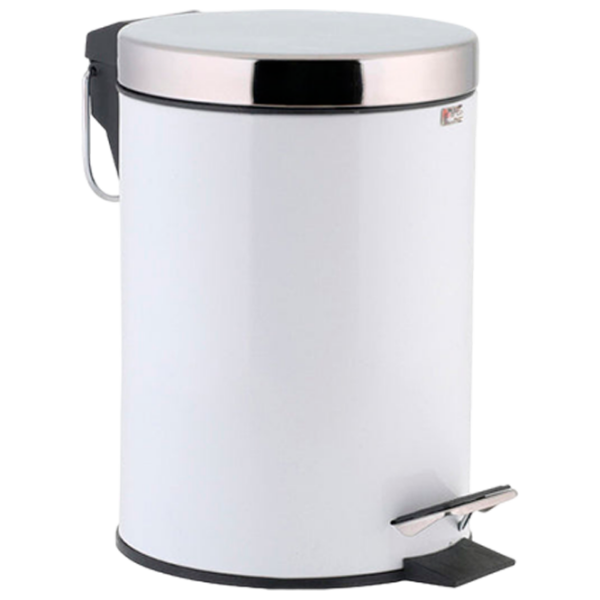 Coș de gunoi Axentia 4005437058606 White Metal, 3 l photo 1