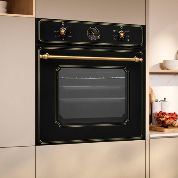 Cuptor încorporabil Zanetti ZCE 60T Rustik Black A+, 60 l photo 5
