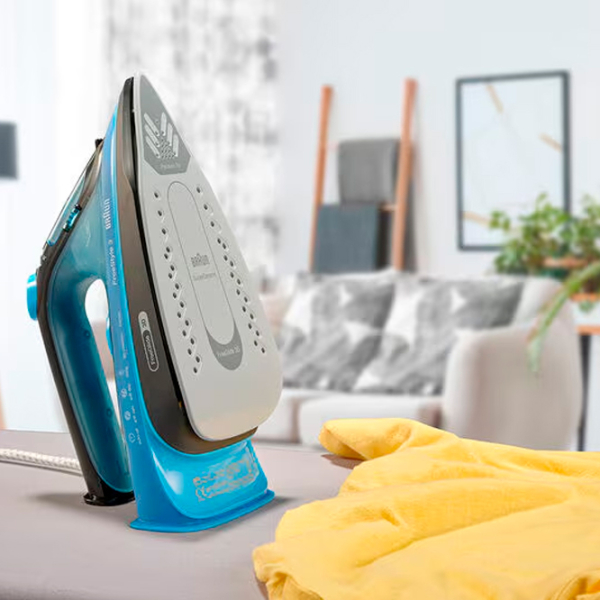 Fier de călcat Braun FI3194BK Blue 2400 W, 45 g/min, 0.27 l, Ceramică photo 5