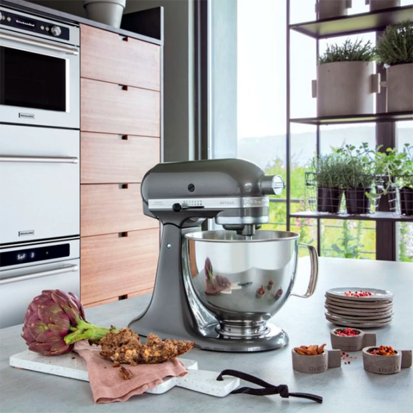 Mixer KitchenAid 5KSM175PSEMS Silver 300 W, Numărul de viteze: 10, Regim turbo photo 6