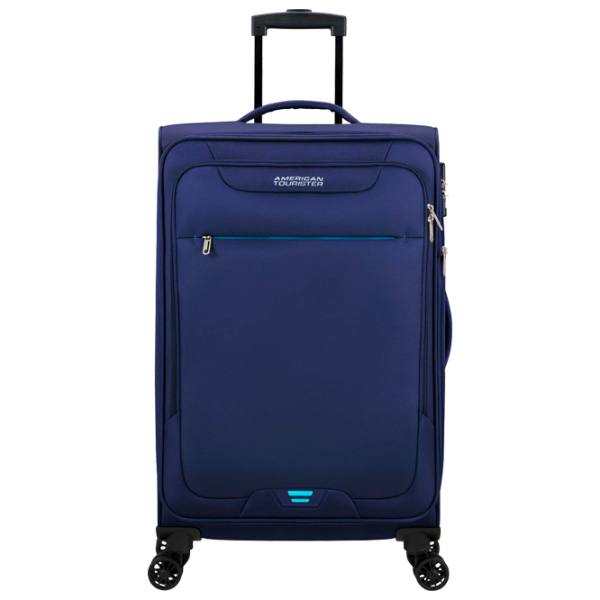 Чемодан American Tourister Street Roll Тёмно-синий 76л   photo 1