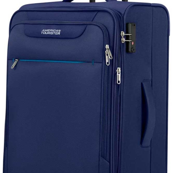 Чемодан American Tourister Street Roll Тёмно-синий 76л   photo 2
