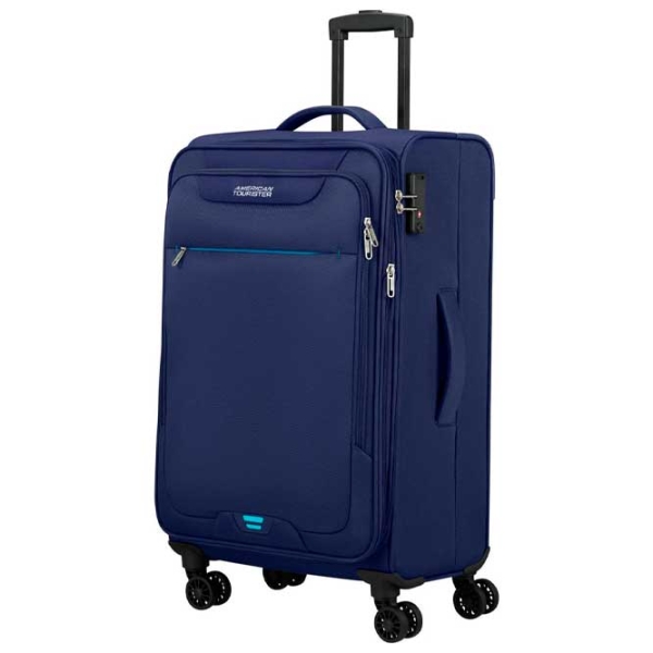 Чемодан American Tourister Street Roll Тёмно-синий 76л   photo 3