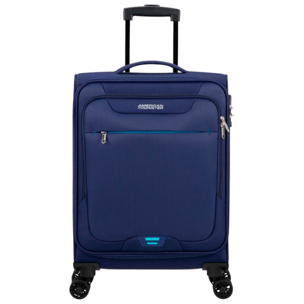 Valiză American Tourister Street Roll Navy 38l   photo 1