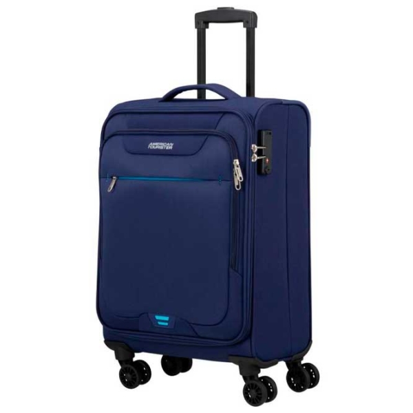 Valiză American Tourister Street Roll Navy 38l   photo 3