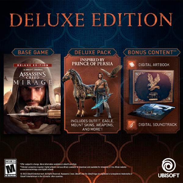 Assassin’s Creed Mirage Deluxe Edition PlayStation 5 Action / 18+ photo 4