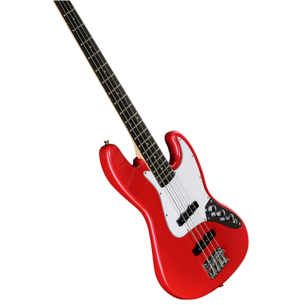 Chitară bas electrică Harley Benton JB-20 CACandy Apple , 4/4 photo 10