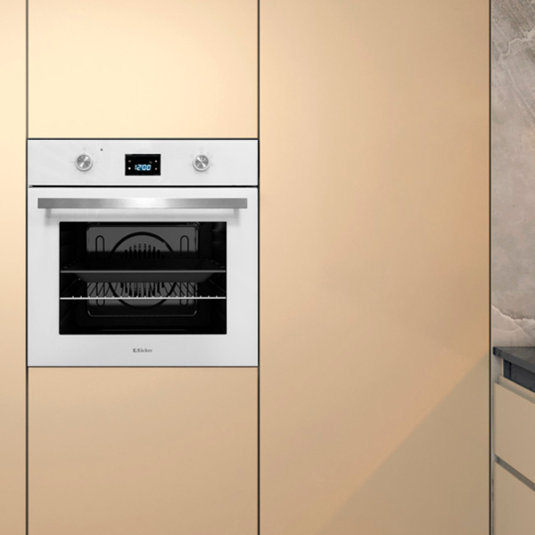 Cuptor încorporabil Backer BCE-5262 Touch White A, 65 l photo 5