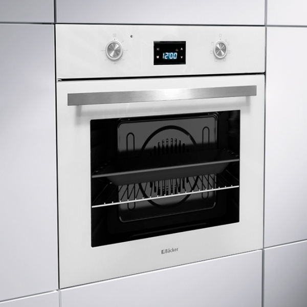 Cuptor încorporabil Backer BCE-5262 Touch White A, 65 l photo 7