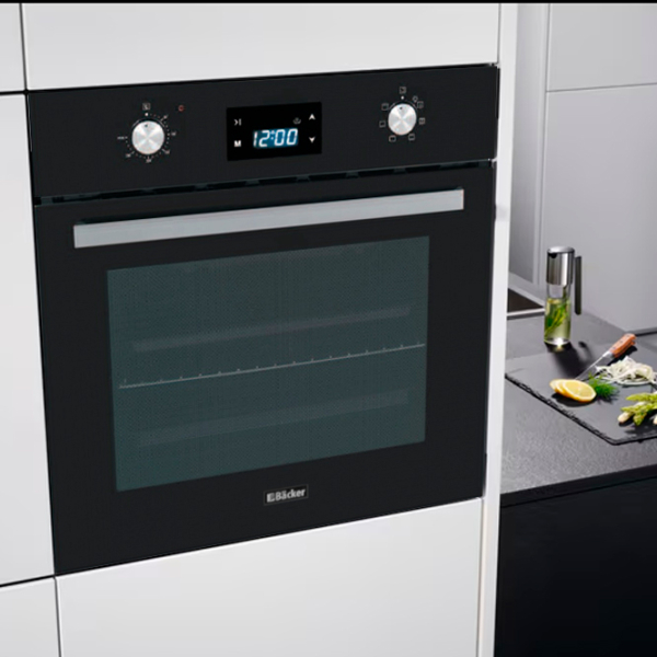 Cuptor încorporabil Backer BCE-5262 Touch Black A, 65 l photo 6