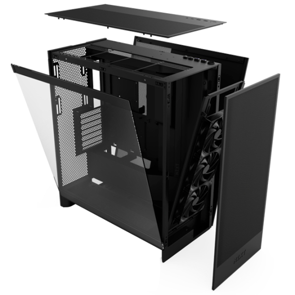 Корпус NZXT H7 Flow (2024) Черный micro ATX photo 6