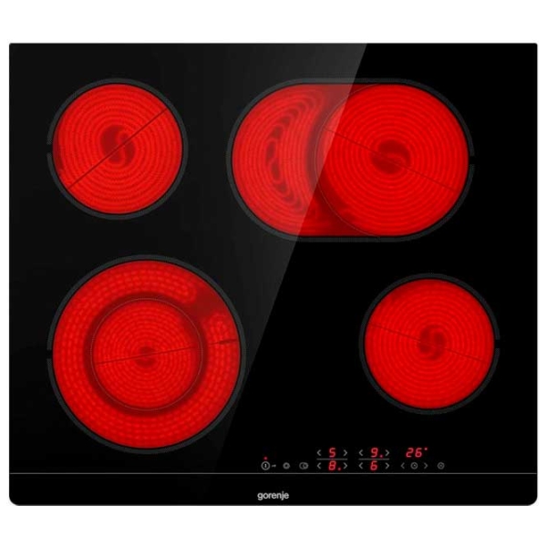Plită încorporabilă electrică Gorenje ECT643BSC Black Vitroceramică, 7000 W, Electric photo 2